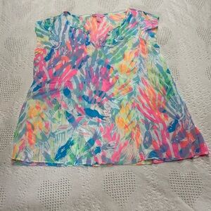 Lilly Pulitzer Colorful and Bright Tank Top (S)